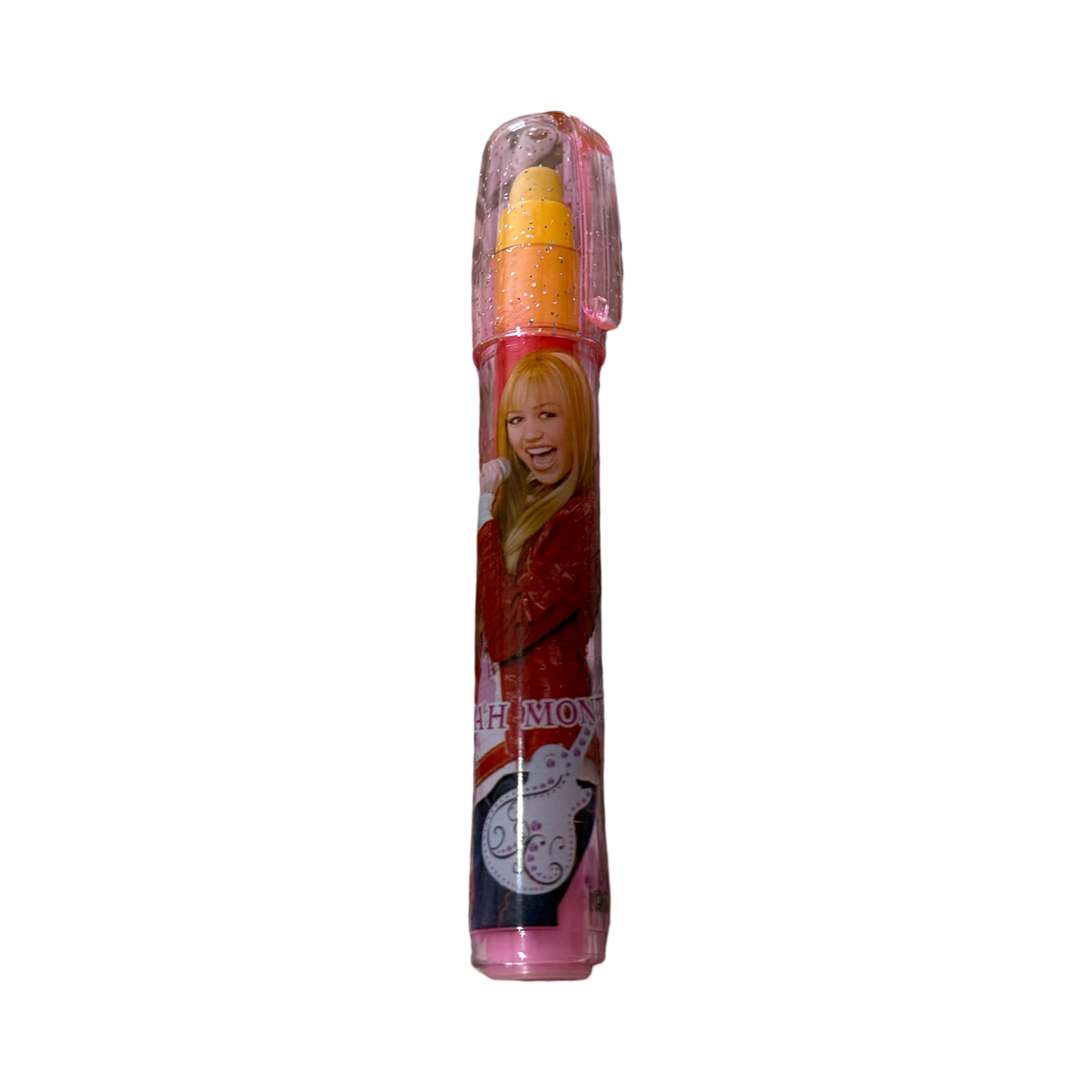Hannah Montana Glitter Cap Stacking Eraser