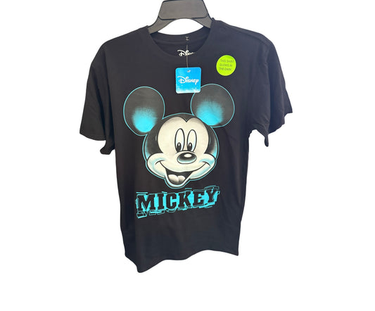 Disney Mickey Mouse Glow-in-the-Dark Graphic Tee (Size is Youth Small)