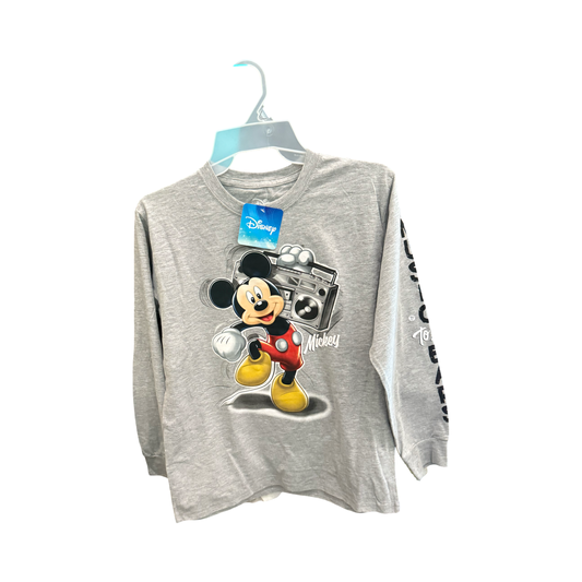 Disney Mickey Mouse Long Sleeve Kids T-Shirt (Youth Small)