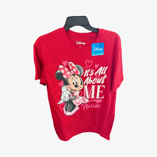 Disney Minnie Mouse “It’s All About Me” Florida Tee (Size is Medium)