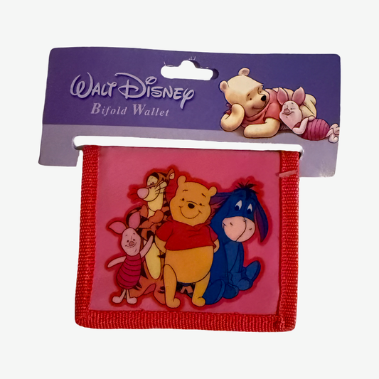 Disney Winnie the Pooh & Friends Red Bifold Wallet