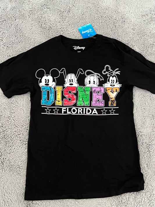 Disney Florida Nostalgic Graphic Tee (Size Adult XL)