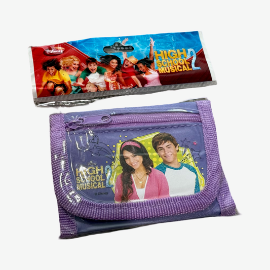 Disney High School Musical 2 Pink Wallet – Troy & Gabriella Design (Purple Color)